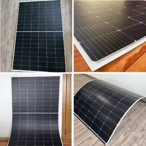 Panneaux solaires pliables 390w panneaux solaires flexibles Panneau générateur incurvé