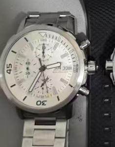 Nuevo Reloj Mecánico Automático Multifuncional de Seis Manecillas con Doble Calendario, Correa de Goma y Brazalete de Acero para Hombre - Product Image 5