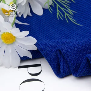 XHS8843# 97% Polyester 3% Spandex By Fabric Manufacturers 280gsm Wrinkle Resistant Knitted Fabrics For Clothing Skirts
