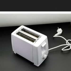 เครื่องปิ้งขนมปังไฟฟ้าสีขาว 26x13x16.5 ซม. ฟังก์ชั่นตั้งเวลาแบบกลไก อุปกรณ์ครัวในครัวเรือน - Product Image 1