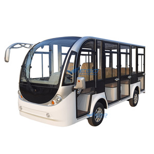 Autobús Turístico Eléctrico de Nueva Energía, Autobús Turístico Cerrado, Autobús de Transporte de 8-23 Asientos con Puerta de Vidrio - Product Image 1