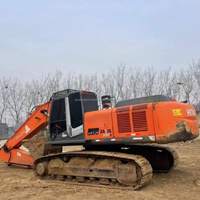Excavatrice hydraulique Hitachi ZX350 5G d'occasion pas chère, machine d'occasion d'origine japonaise pour l'exploitation minière