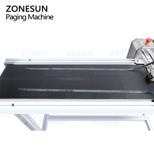 ZONESUN ZS-CS350 automatique sac préfabriqué chargeur de pagination Mylar pochette carte convoyeur pour impression étiqueteuse - Product Image 6