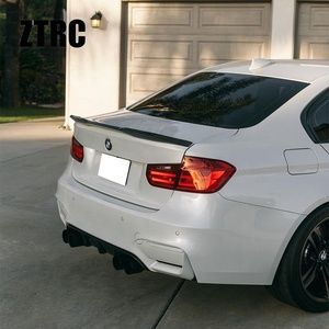 For 3 Series F30 F35/M3 F80 Sedan DA Style Real Carbon Fiber Rear Spoiler Trunk Wing 2011-2019 - Product Image 2