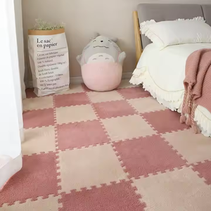 <span class=keywords><strong>Alfombra</strong></span> entrelazada de fieltro de corcho de espuma, rompecabezas de felpa de piel sintética, alfombrilla de suelo de <span class=keywords><strong>Eva</strong></span>, <span class=keywords><strong>alfombra</strong></span> cuadrada decorativa en estilo de juguete deportivo - Product Image 5