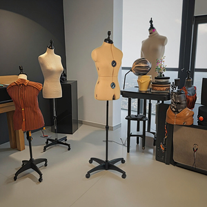 Wholesale Premium Adjustable Tailors <strong>Dummy</strong> ABS <strong>Plastic</strong> Dress Form Multiple Sizes for Fashion Design Students Tailors <strong>Dummy</strong> - Product Image 1