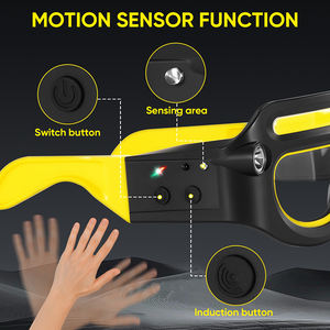 XINSITE Inductie LED-koplampen met USB-opladen & rode lampen voor nachtvissen, hardlopen en buitengebruik - Product Image 6