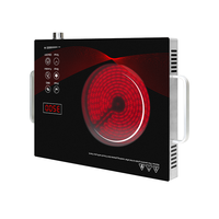 Cuisinière à infrarouge Portable et étanche, 1 brûleur, cuisinière électrique en céramique, cuisinière à Induction