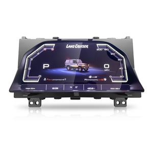 Navihua New Design 12.3 Inch LCD Dashboard <b>Car</b> Digital Cluster Auto <b>Speedometer</b> <b>for</b> Toyota Land Cruiser LC70 Series 2010-2023 - Product Image 4