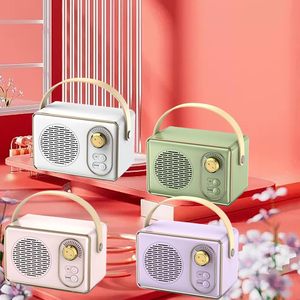 Enceinte Bluetooth portable mini sans fil en gros, design rétro tendance avec son puissant, carte TF, radio FM pour utilisation sur scène - Product Image 5