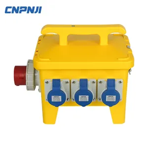 CNPINJI ABS/PC תעשייתי התאמה אישית באיכות גבוהה תיבת חלוקה משולבת ניידת עמיד למים תיבת שקע תעשייתי מפלסטיק