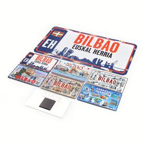 Imanes de Refrigerador de Aluminio de Alta Calidad, Etiqueta Personalizada, Imán de Placa de Matrícula de Coche como Recuerdo - Product Image 5
