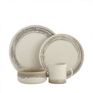 Vajilla de Porcelana de Lujo Hecha a Mano, Duradera, con Esmalte Reactivo y Variaciones de Color Únicas, Apta para Microondas y Lavavajillas - Product Image 1