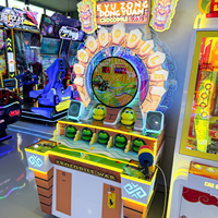 Machine de jeu d'arcade commerciale Whack A Mole à monnayeur, jeu de rédemption au marteau pour centre de divertissement familial (FEC)