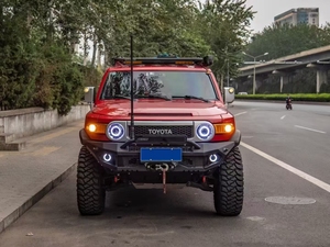 Nuevo Parachoques Delantero para FJ Cruiser (2007-2014) con Placa para Cabrestante, Luces LED y Soporte para Matrícula - Product Image 4