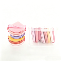 Éponge de maquillage double face sans latex, lavable, à coussin d'air, délicate, pour fond de teint liquide et poudre libre, utilisation sèche/humide