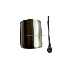 Nuova produzione abrasiva in acciaio inossidabile argentina Yerba mate cup supporta la personalizzazione del logo a colori - Product Image 2