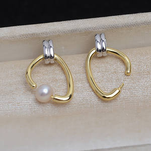 Ensemble de pendentifs pour oreilles en argent S925, séparation des couleurs, fabrication artisanale, 5-6 perles, accessoires de bijoux, plateau vide, 5099 ensembles de bijoux fins - Product Image 3