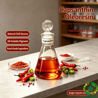 Oleorésine de Capsicum Hydrosoluble 1,5M SHU – Résine d'Extrait de Piment Naturel pour la Transformation de Boissons et d'Assaisonnements Épicés