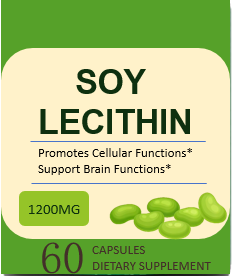 OEM Soy lesitin kapsul <span class=keywords><strong>Softgel</strong></span> suplemen energi DHA Vitamin E kedelai lesitin kapsul - Product Image 2