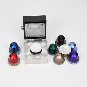 Mini machine de scellage thermique manuelle <span class=keywords><strong>pour</strong></span> <span class=keywords><strong>capsules</strong></span> de café expresso jetables en plastique et en aluminium - Product Image 2