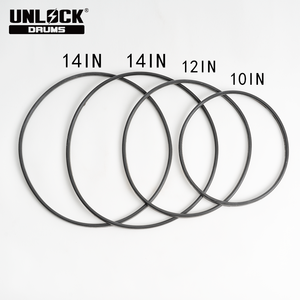 UNLOCK 10/12/14/14 Gummi-Trommelrand-Set |   Komplettes Kantenring-Set für E-Drums |   Schützt <span class=keywords><strong>Roland</strong></span>/Yamaha/OEM direkt vom Hersteller - Product Image 2