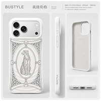 Coque de téléphone magnétique en silicone liquide véritable pour iPhone 18 17 16 15 14 Pro, antichoc, motif ondulé