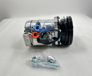 Compresor de piezas de excavadora E320D con compresor de aire de 24V 415-2557 372-9295 En stock ahora - Product Image 5