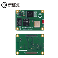 Aggloméré noyer Pi CM1 Module de calcul 1/2/4GB Allwinner H618 WiFi BT Mini carte de développement PC SBC ordinateur Raspberry Pi CM4
