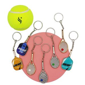 WSnbwye พวงกุญแจออกแบบโดยดีไซเนอร์โลหะ, แร็กเกตอะนิเมะ Trofeo pelotitas techo de canchas <span class=keywords><strong>metalbone</strong></span> padel - Product Image 5