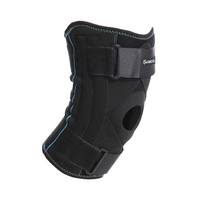 Genouillère de protection professionnelle en néoprène épais antidérapant avec stabilisateurs latéraux en silicone pour adultes atteints d'arthrite