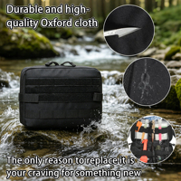 Trousse médicale de randonnée Oxford personnalisable 20-36L, portable, essentielle pour l'extérieur, légère, respirante, durable, imperméable pour le fitness