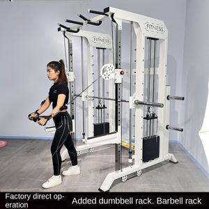 Machine Smith robuste, rack de <span class=keywords><strong>musculation</strong></span>, banc de <span class=keywords><strong>musculation</strong></span>, équipement de fitness multifonctionnel, <span class=keywords><strong>appareil</strong></span> d'entraînement complet - Product Image 4