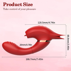 2026 New Licking <b>Rabbit</b> <b>Vibration</b> <b>Vibrator</b> Sex Toy for Woman - Product Image 6