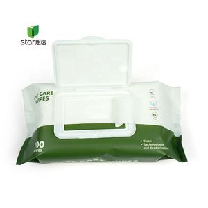 100 toalhetes hipoalergênicos para cães e gatos, toalhetes biodegradáveis e sem fragrância, desodorizantes para cachorros - Product Image 3