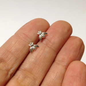 Daochong orecchino <span class=keywords><strong>cartilagine</strong></span> ape personalizzato orecchino a cerchio ape in <span class=keywords><strong>argento</strong></span> Sterling 925 per le donne - Product Image 6