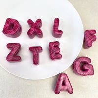 Nouveauté : Perles en acrylique à motif quadrillé à gros trous de 5 mm pour la fabrication de bijoux, de porte-clés et de colliers DIY