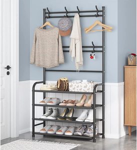 Metal Tower <b>Shoe</b> <b>Rack</b> Professional Production Closet Water Dispenser Yoga Mat Organizer Kitchen <b>Rack</b> Multi <b>Storage</b> Shelves - Product Image 3