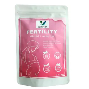 Женский чай для детоксикации с фиброидами, горячая 100%, натуральная сумка для женщин, индивидуальная упаковка, 10 пакетиков, чай для здоровья