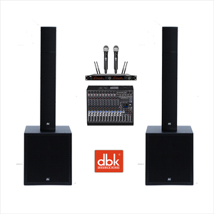 Professional 900W Powered Subwoofer LA System <strong>Two</strong>-<strong>Way</strong> Speaker Column 18 Inch Active Subwoofer Indoor/Outdoor <strong>Line</strong> <strong>Array</strong> Column - Product Image 1