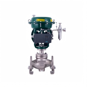 Vanne pneumatique à membrane COVNA en acier moulé WCB avec bride de commande pneumatique - Product Image 1