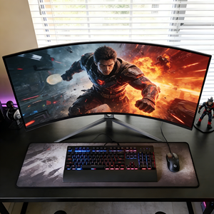 จอคอมพิวเตอร์โค้ง Rebekah Factory ขนาด 27 นิ้ว ความละเอียด 1080P 1440P 144Hz 165Hz สำหรับ <span class=keywords><strong>PC</strong></span>  แบบไร้ขอบ จอ LCD สำหรับเล่นเกม ความโค้ง 1800R - Product Image 6