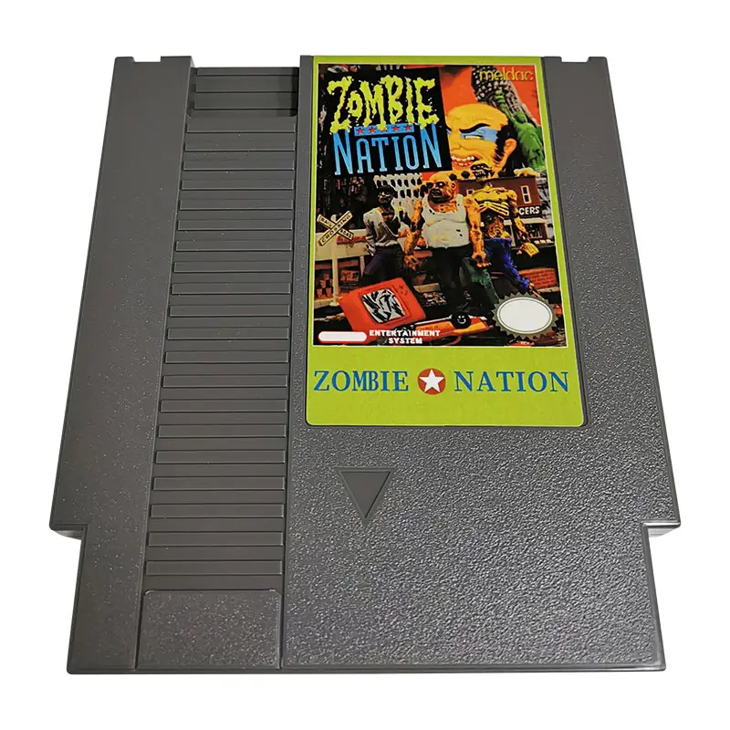 Videospiel für Zombie Nation Game Cartridge für 8 BIT 72 PIN Game Console