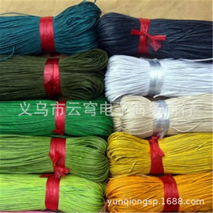 เชือกแว็กซ์ฝ้ายแท้ 100% คลาวด์โดม ขนาด 1 มม. แบบกลม ยาว 400 ม. ต่อมัด สำหรับงาน DIY ทำเครื่องประดับ - Product Image 2