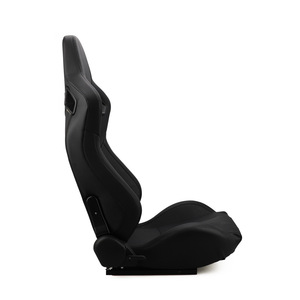 Cnspeed Racing Seat Universal PVC <b>Reclining</b> With Lumbar Support Car Modification - Product Image 5