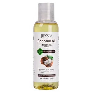100% naturale Argan cocco rosa di cocco Jojoba Olive dolci mandorle spremute a freddo oli Base per olio vettore per capelli del corpo