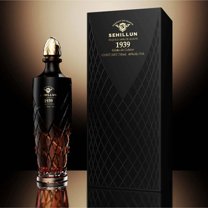 Bouteilles en verre de spiritueux vodka RUM JIN Tequila brandy bouteille 750ml - Product Image 1