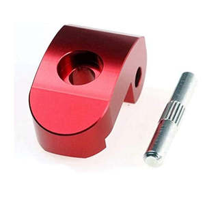 Reinforced Locking Tab and <b>Hinge</b> with <b>Folding</b> Hook for Xiaomi M365/Pro Electric Scooter Black/Red/Silver - Product Image 4