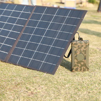 Batterie externe extérieure 72000mAh avec chargeur sans fil et panneau solaire 12V 24V pour le camping, la pêche et le camping.