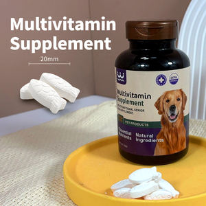 Suppléments nutritionnels pour chiens Tablette de lait de chèvre Suppléments vitaminiques pour chiots Logo personnalisé Produits de soins de santé pour animaux de compagnie - Product Image 2